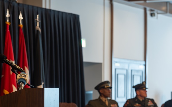 Space Forces in Europe - Space Forces Africa holds change of command ceremony