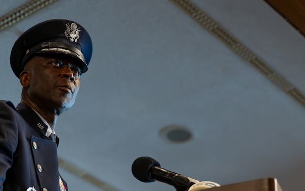 Space Forces in Europe - Space Forces Africa holds change of command ceremony