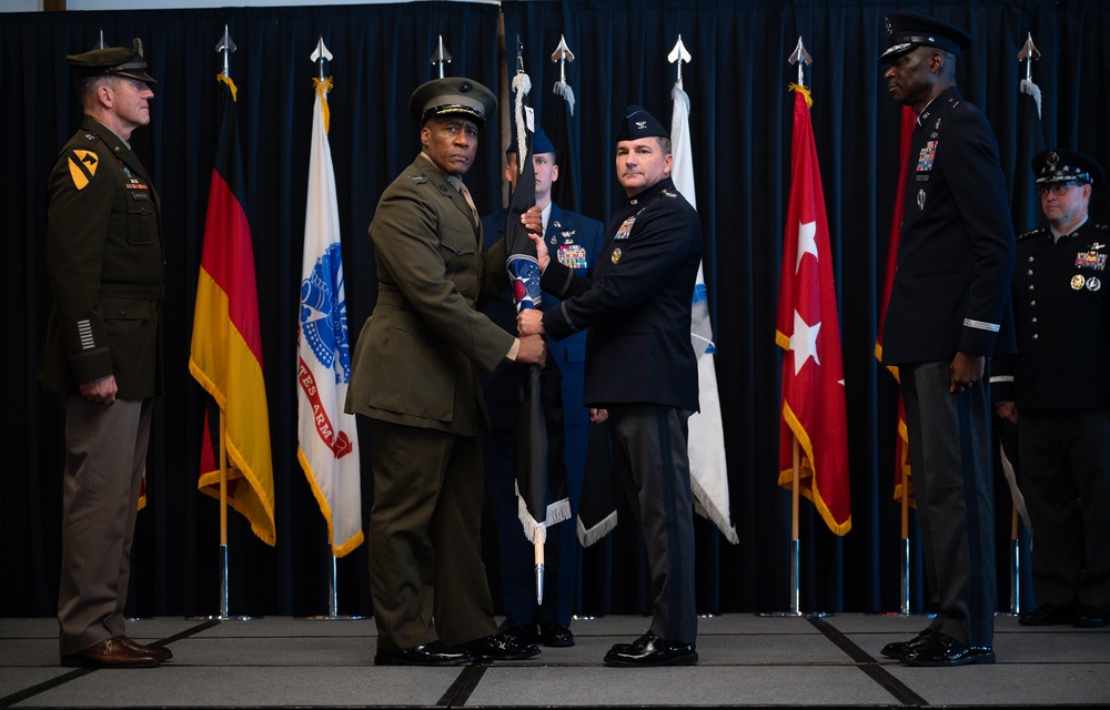 Space Forces in Europe - Space Forces Africa holds change of command ceremony