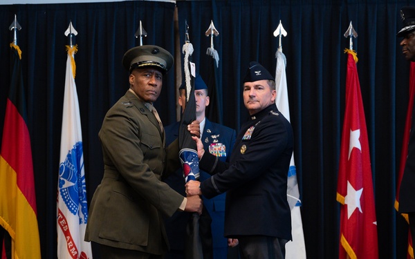 Space Forces in Europe - Space Forces Africa holds change of command ceremony