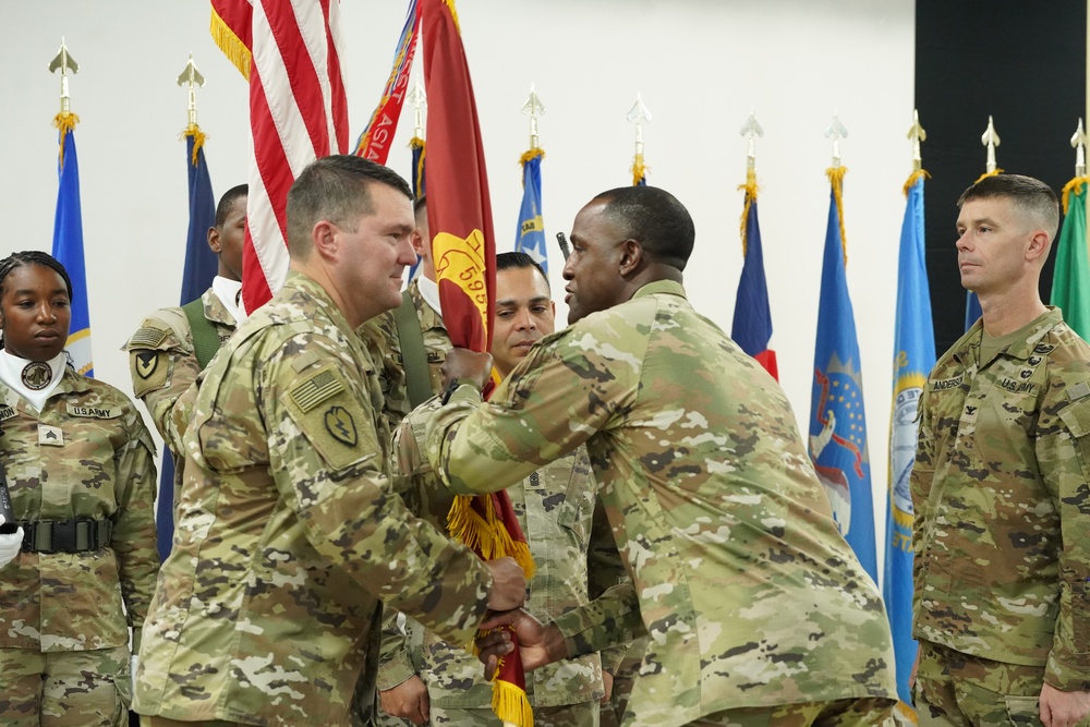 595th Transportation Brigade holds change of command, relinquishment of responsibility ceremony