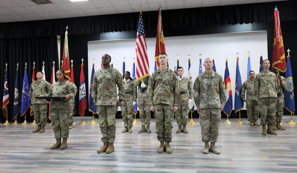 595th Transportation Brigade holds change of command, relinquishment of responsibility ceremony