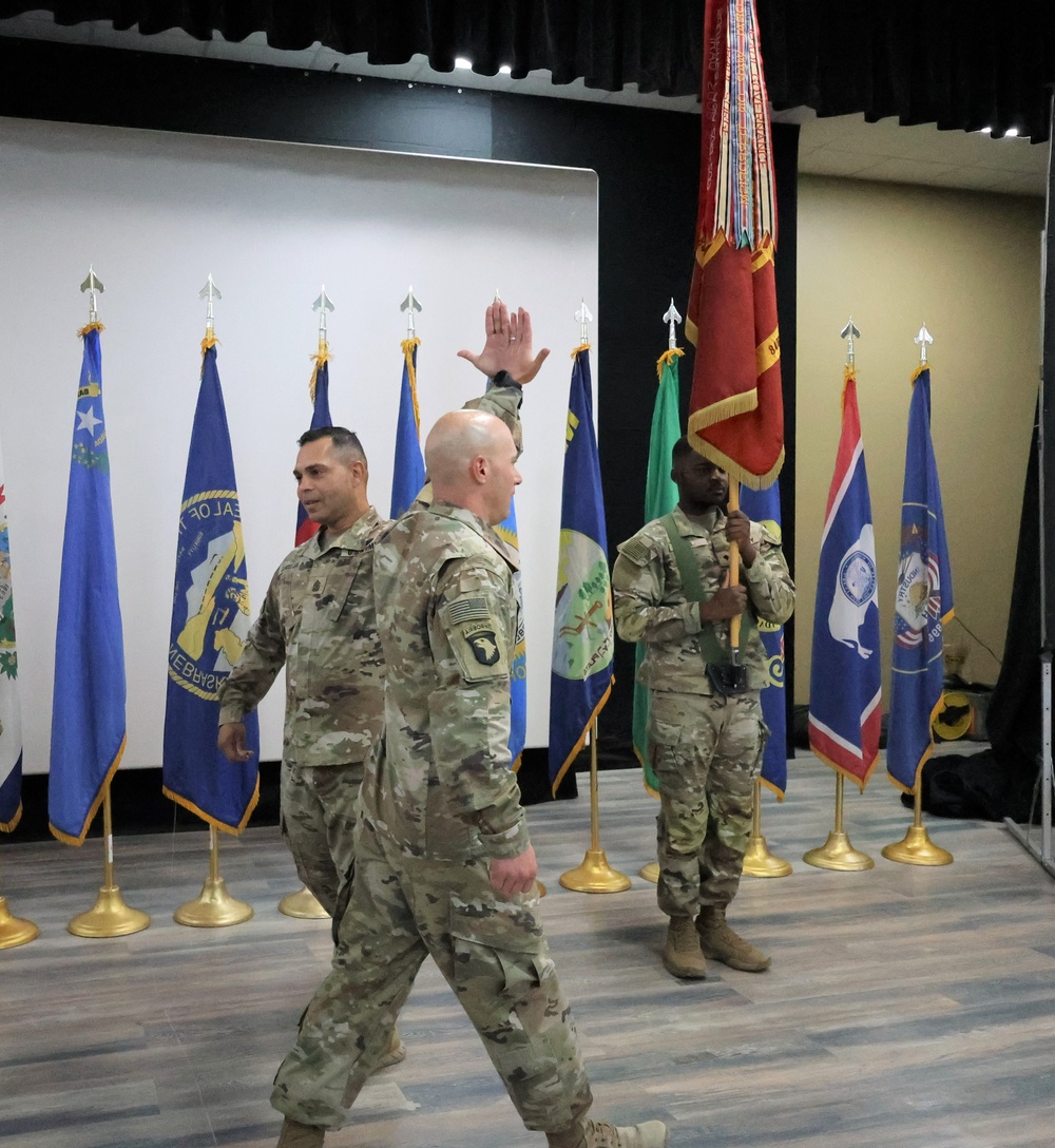 595th Transportation Brigade holds change of command, relinquishment of responsibility ceremony