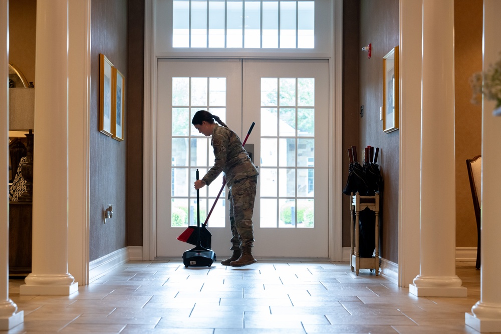 AFMAO Fisher House personnel prepare campus for families