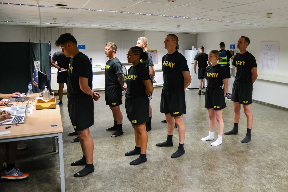 7th Army NCOA Height and Weight