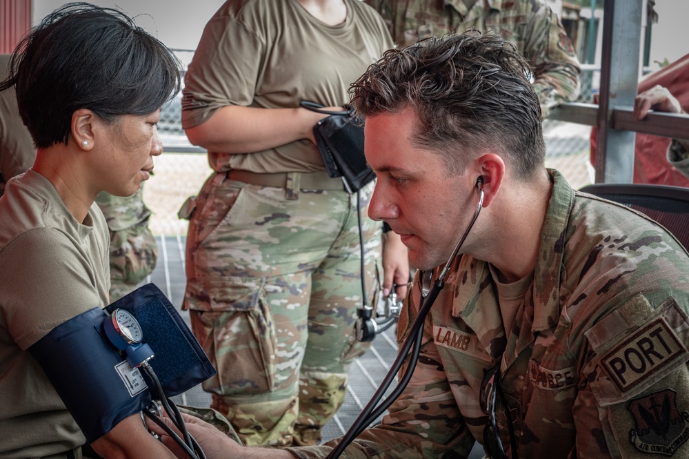 125th MED DET 1 Training in Puerto Rico