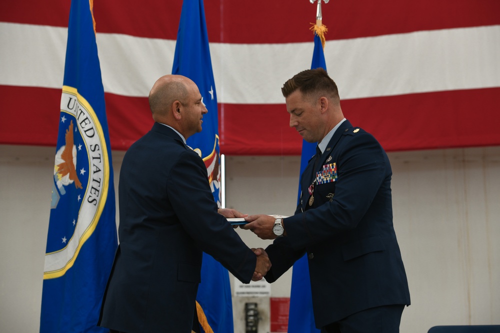 110th Securtiy Forces gain a new commander