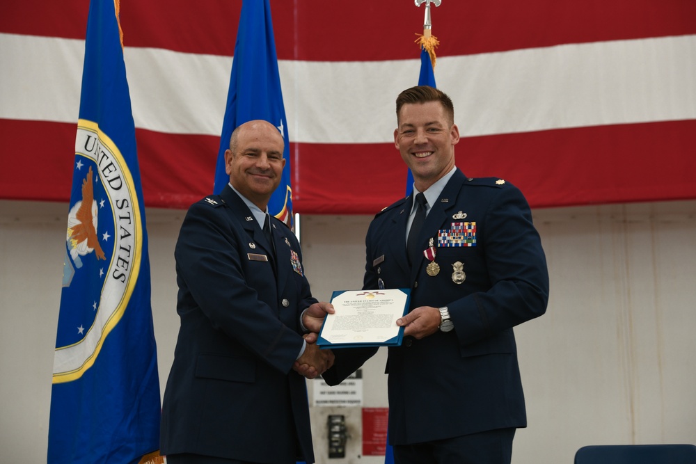 110th Securtiy Forces gain a new commander