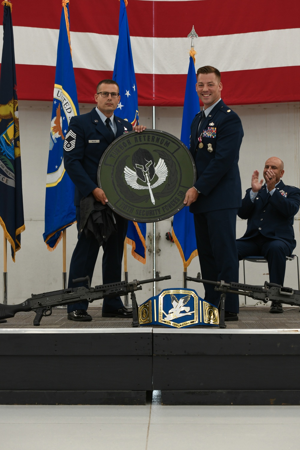 110th Securtiy Forces gain a new commander