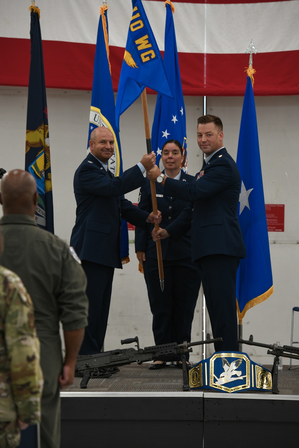 110th Securtiy Forces gain a new commander