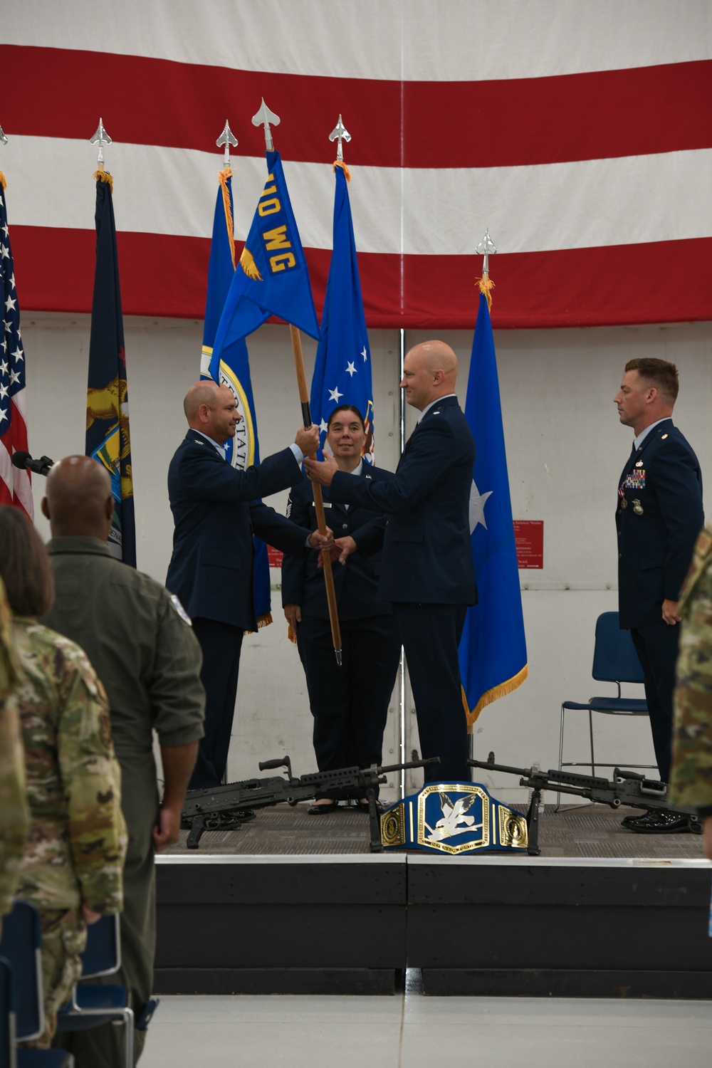 110th Securtiy Forces gain a new commander