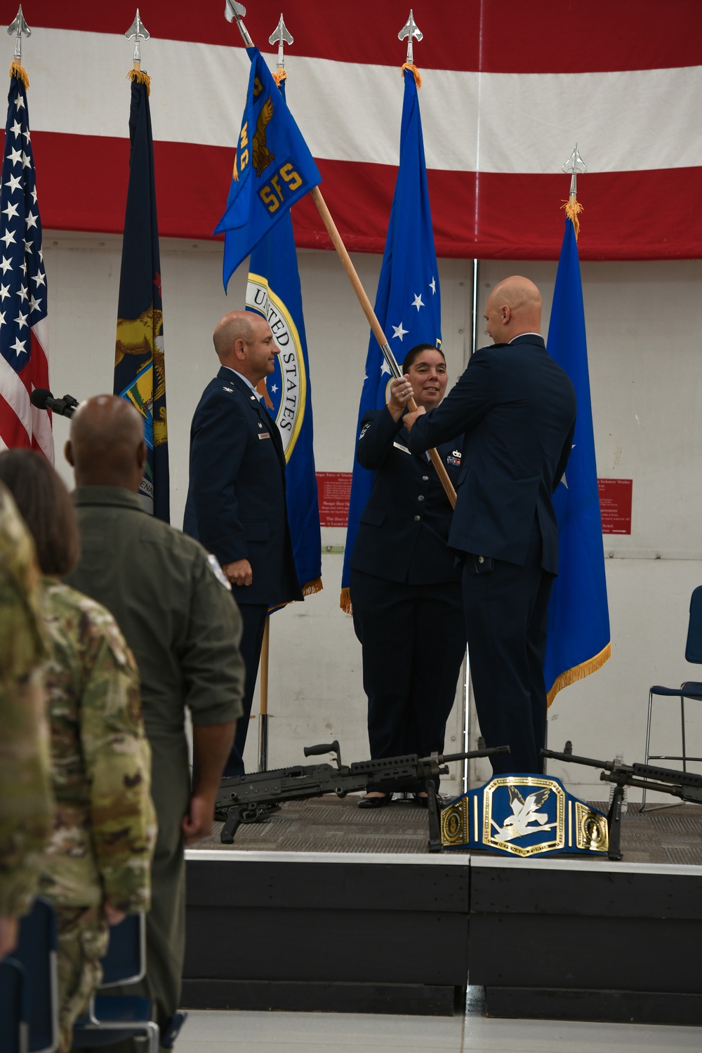 110th Securtiy Forces gain a new commander