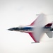 The U.S. Air Force F-16 Viper Demonstration Team performs at the Wright-Patterson Air Force Base F-16 50th anniversary event