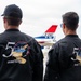 The U.S. Air Force F-16 Viper Demonstration Team performs at the Wright-Patterson Air Force Base F-16 50th anniversary event