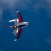 The U.S. Air Force F-16 Viper Demonstration Team performs at the Quinte International Airshow