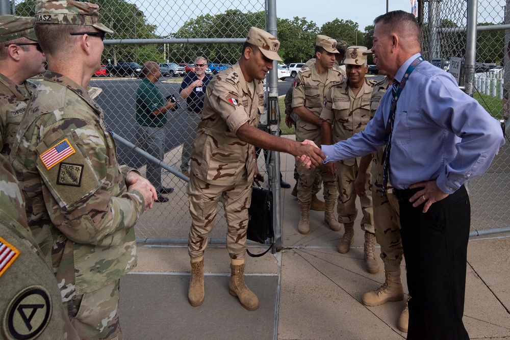 Egyptian officers visit Fort Leonard Wood