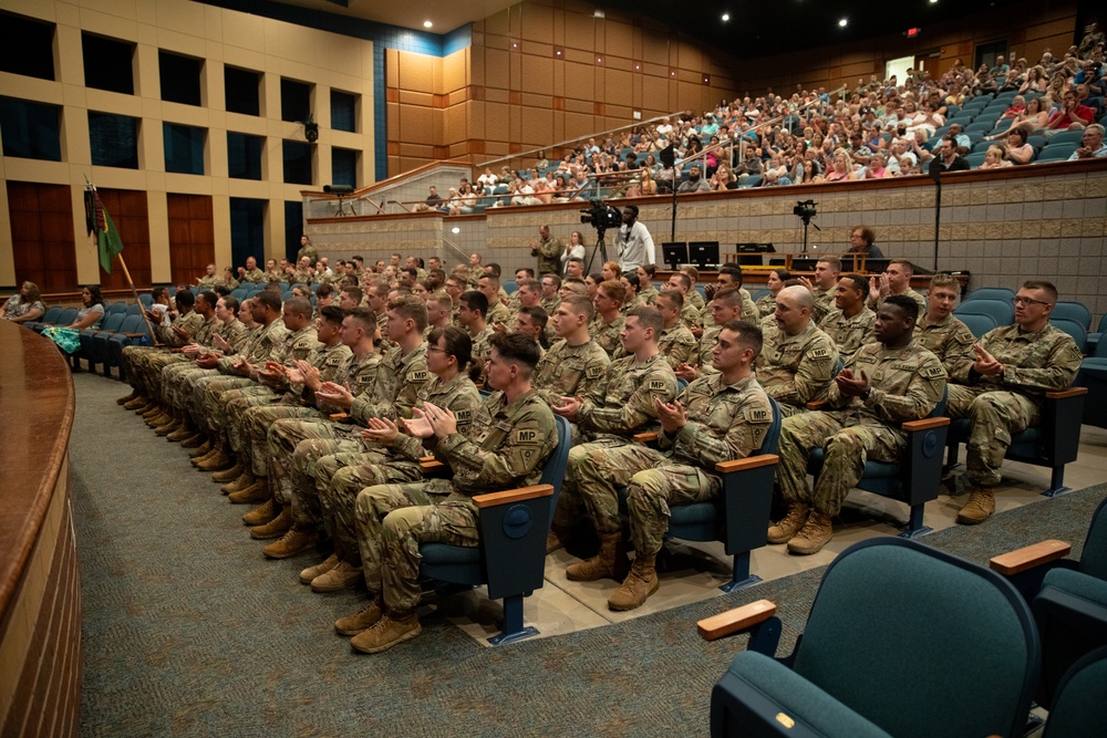 135 MP Company Call to Duty Ceremony