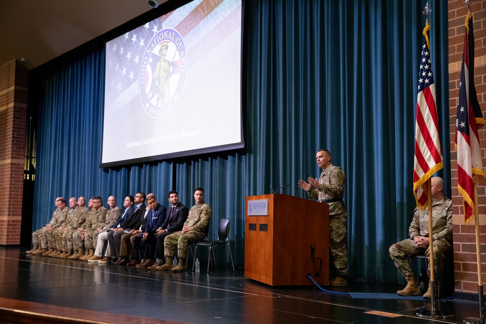 135 MP Company Call to Duty Ceremony