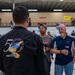 The U.S. Air Force F-16 Viper Demonstration Team interacts with the local community at the Thunder Over Michigan Air Show