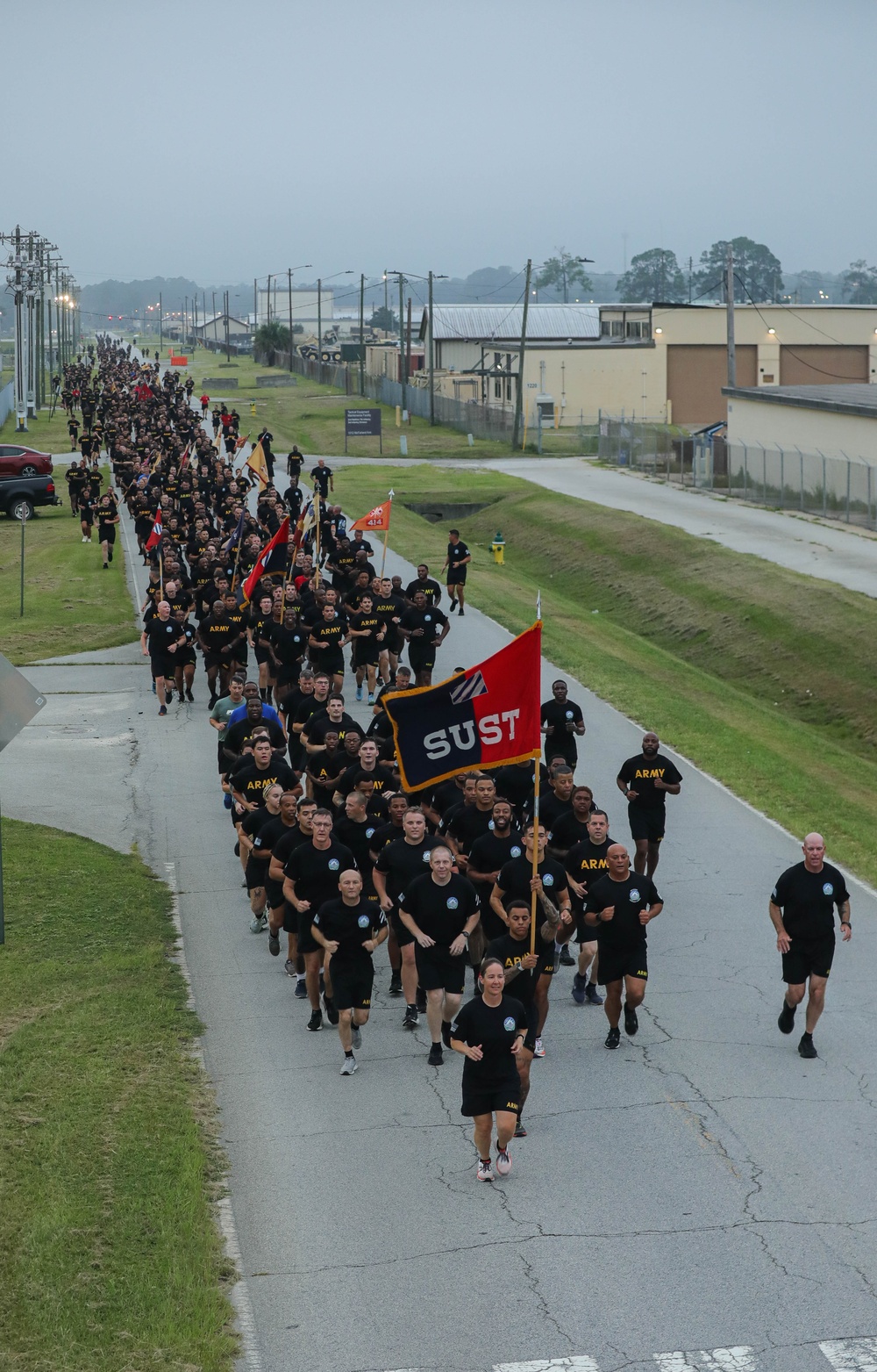 3rd Infantry Division Marne Sustainment Week Esprit de Corps Run