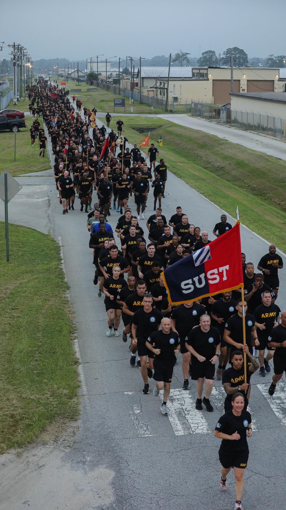 3rd Infantry Division Marne Sustainment Week Esprit de Corps Run