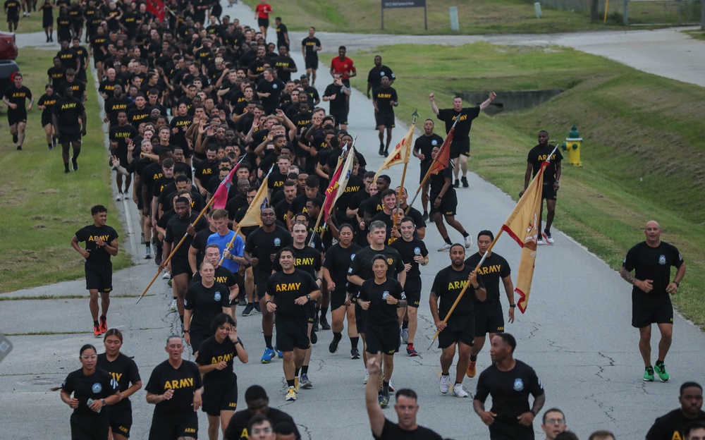 3rd Infantry Division Marne Sustainment Week Esprit de Corps Run