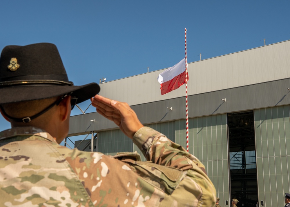 1st Cavalry Division stands alongside NATO allies during Polish Armed Forces Day