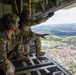 U.S. Army Green Berets perform air drop training with U.S. Air Force Airmen