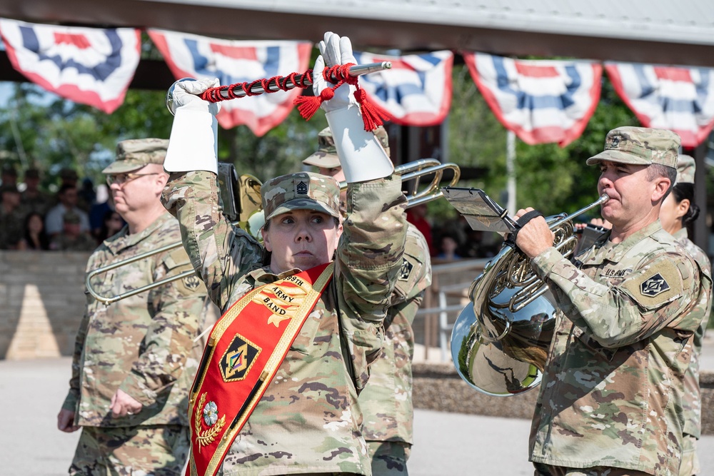 Fort Leonard Wood’s 399th Army Band marches in final review ceremony