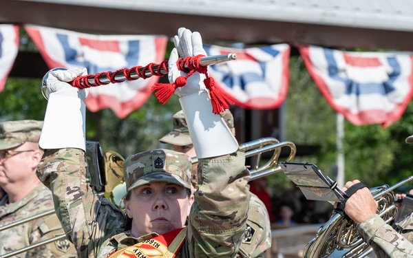 Fort Leonard Wood’s 399th Army Band marches in final review ceremony