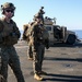 BLT 1/8, 24th MEU (SOC) Mounted Crew Served Weapons Range Aboard the USS Oak Hill (LSD 51)