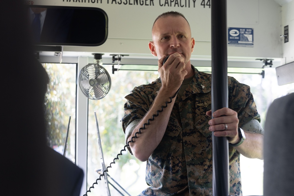 MCAS Cherry Point Hosts NC Gov. Cooper and NCCC