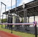 Huntington Hall receives Navy's first 24/7 outdoor fitness pavilion