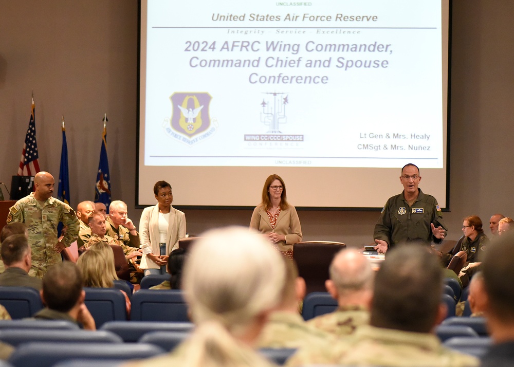 2024 AFRC Wing Commander Command Chief and Spouse Conference