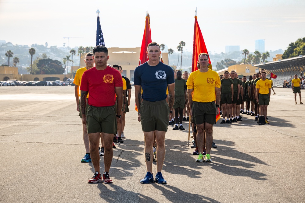 MCRD San Diego Hotel Company Motivational Run