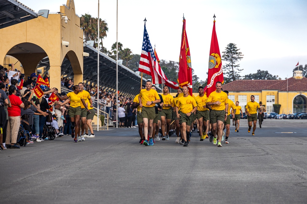 MCRD San Diego Hotel Company Motivational Run