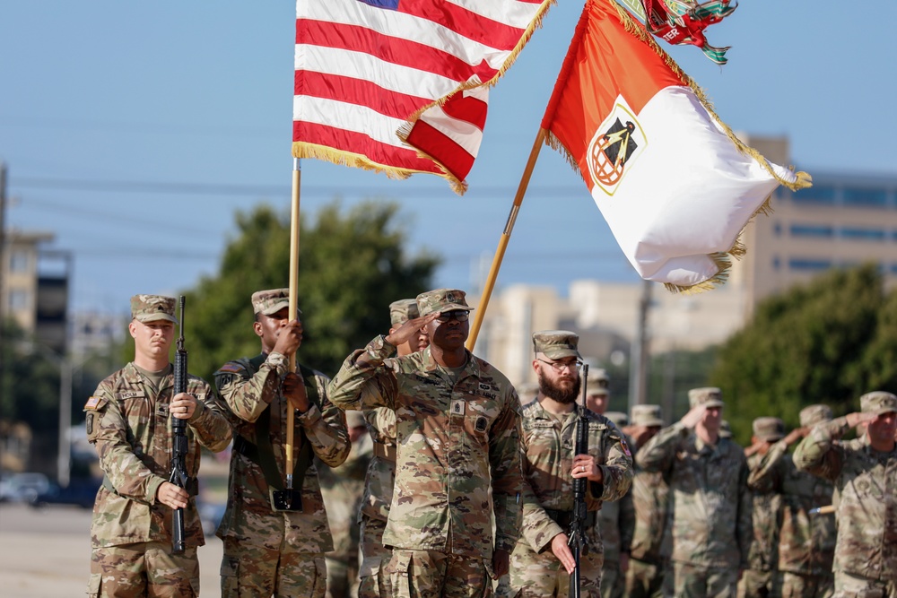 11th Corps Signal Brigade Assumption of responsibility.