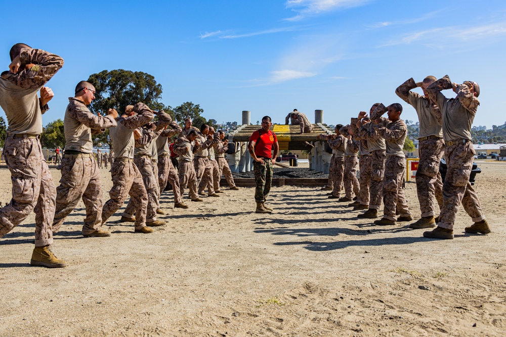 MCRD San Diego Bravo Company Confidence Course