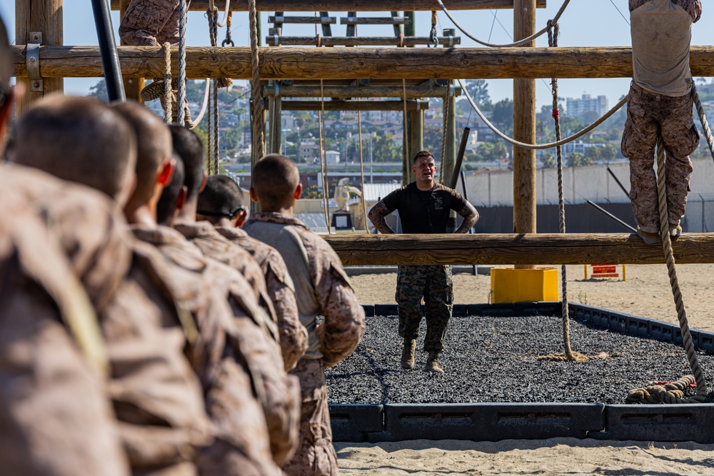 MCRD San Diego Bravo Company Confidence Course