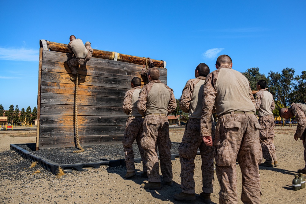 MCRD San Diego Bravo Company Confidence Course