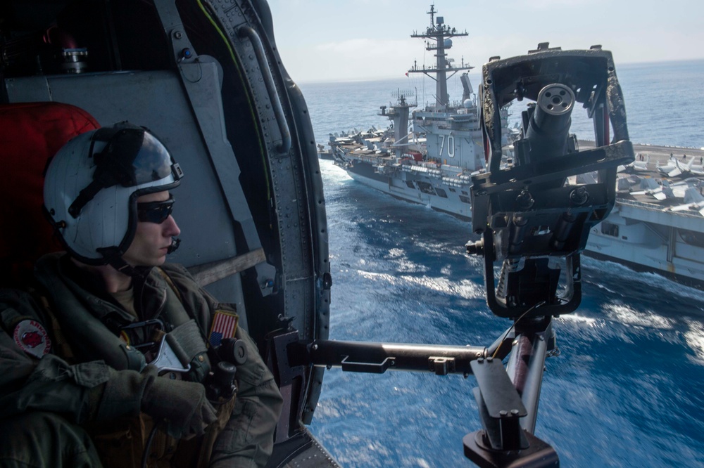 USS Carl Vinson Conducts Flight Operations