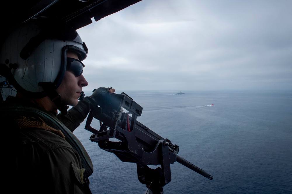 USS Carl Vinson Conducts Flight Operations