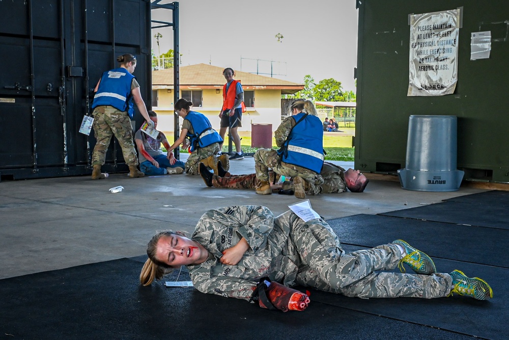 19th MDG puts lifesaving skills to the test in Ready Eagle II