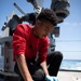 Sailors Conduct Maintenance Aboard USS Carl Vinson