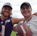 Fort Meade Service Members attend Baltimore Ravens Training Camp