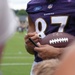 Fort Meade Service Members attend Baltimore Ravens Training Camp