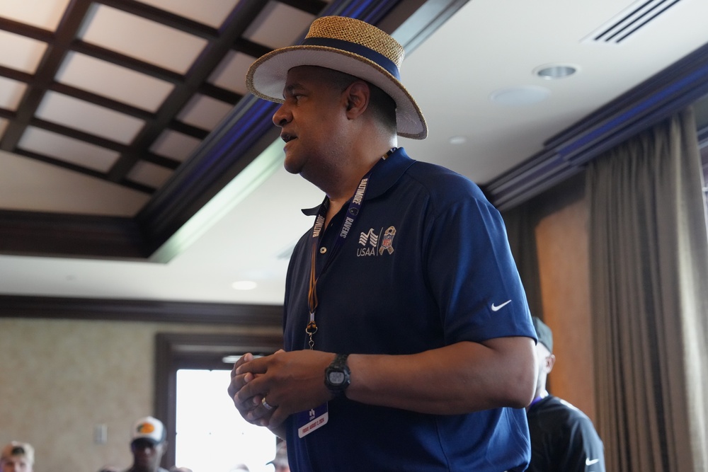 Fort Meade Service Members attend Baltimore Ravens Training Camp