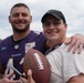 Fort Meade Service Members attend Baltimore Ravens Training Camp
