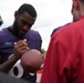 Fort Meade Service Members attend Baltimore Ravens Training Camp
