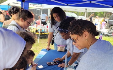 NIWC Atlantic’s American Indian/Alaskan Native (AIAN) Employment Team Puts Code Talk in the Spotlight at Local Powwow